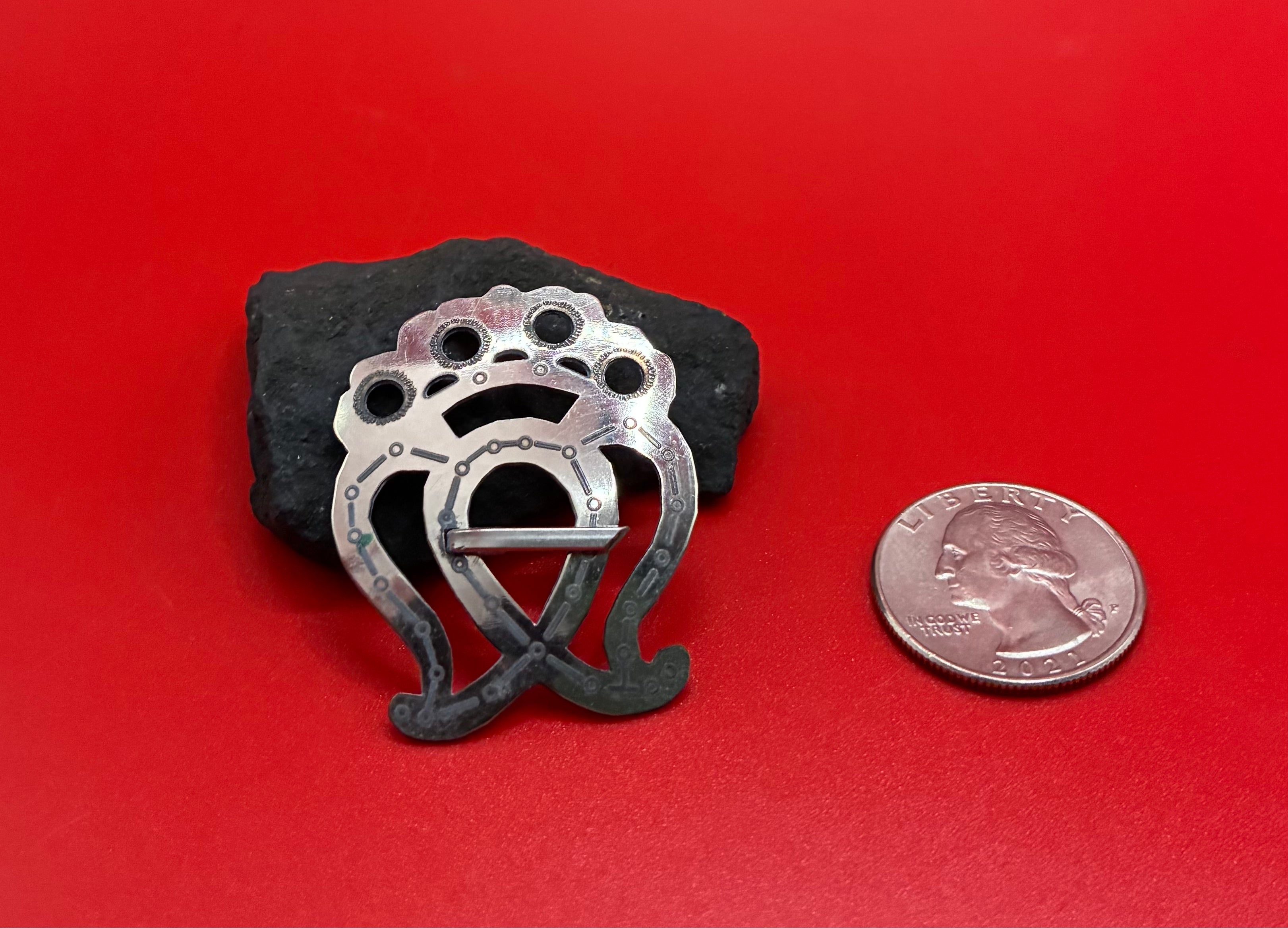 Plate 133- Lyre Brooch (Luckenboth) – Willowisp Studios