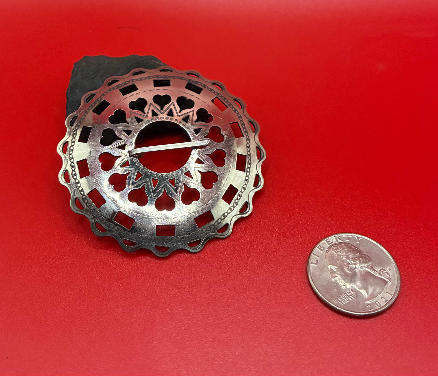 Plate 34 - Brooch or earrings