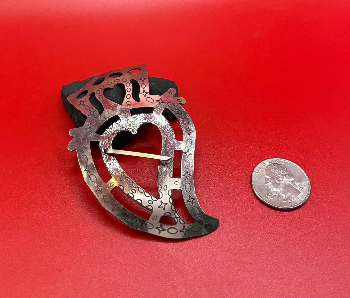 Plate 94 - Heart Brooch